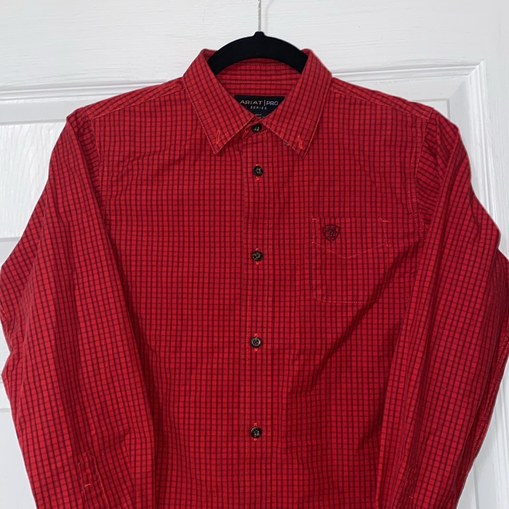 Ariat Boys Button Down